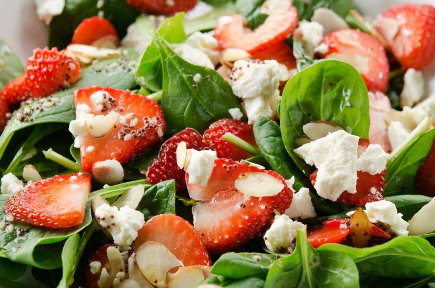 Strawberry Feta Crunch